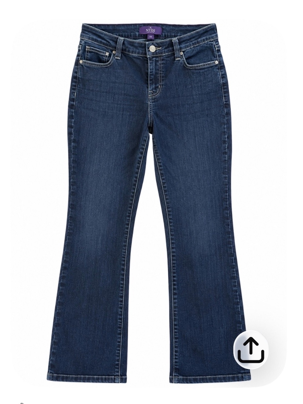 Poshmark Title
NYDJ Not Your Daughter’s Jeans Women’s Size 10 Dark Wash Stretch